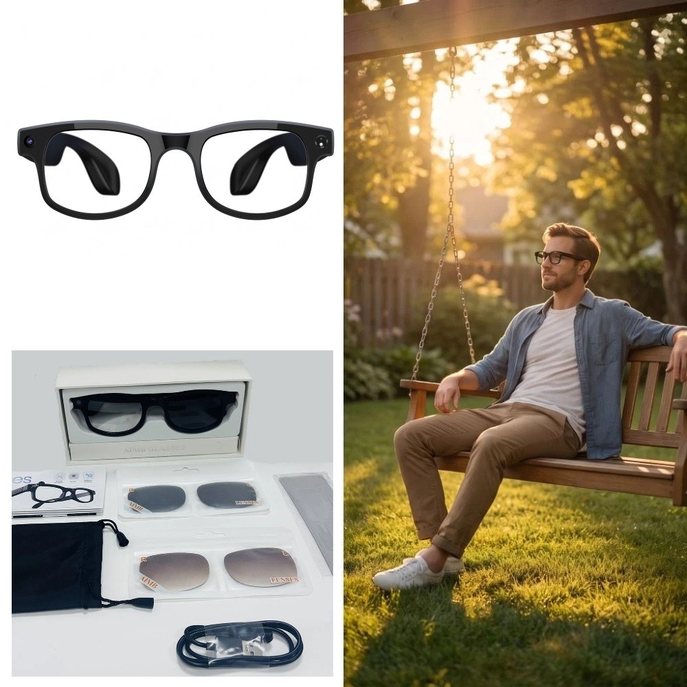 Smart Glasses Lens - 2 in 1 AI 스마트 안경