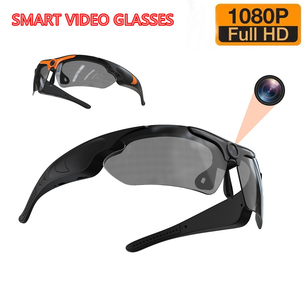 Smart Glasses Lens - 웨어러블 HD 1080P 카메라, 야외 사이클링