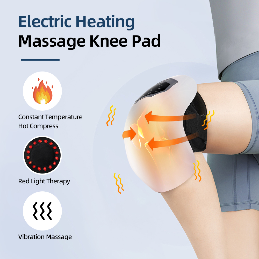 무선 스마트 무릎 마사지기 적색광 열 치료 에어백 랩  - Smart Knee Wrap 리뷰 및 가격