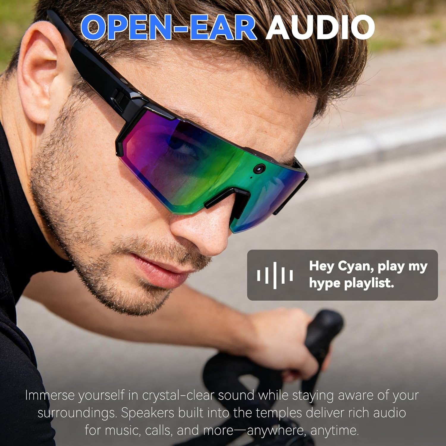 새로운 AI 스마트 촬영&녹화 안경, 800W 카메라  - Smart Glasses Lens 리뷰 및 가격