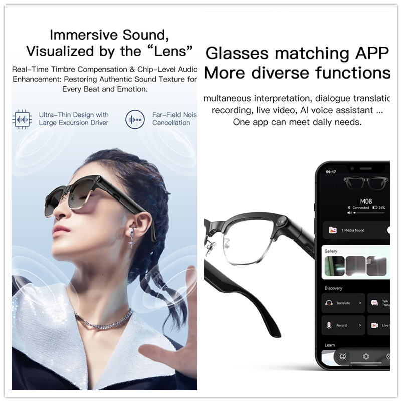 2026년형 새로운 8MP 초광각 HD 카메라 스마트  - Smart Glasses Lens 리뷰 및 가격