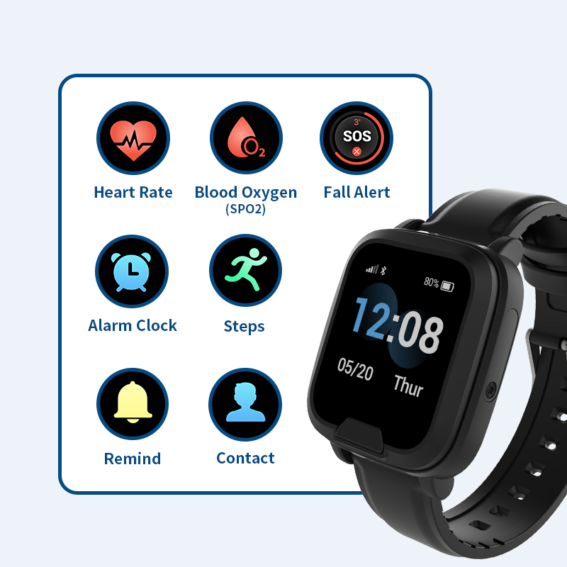GPS 낙상 감지 기능, 지오펜스, 심박수 모니터링,  - Fall Detection Watch 리뷰 및 가격