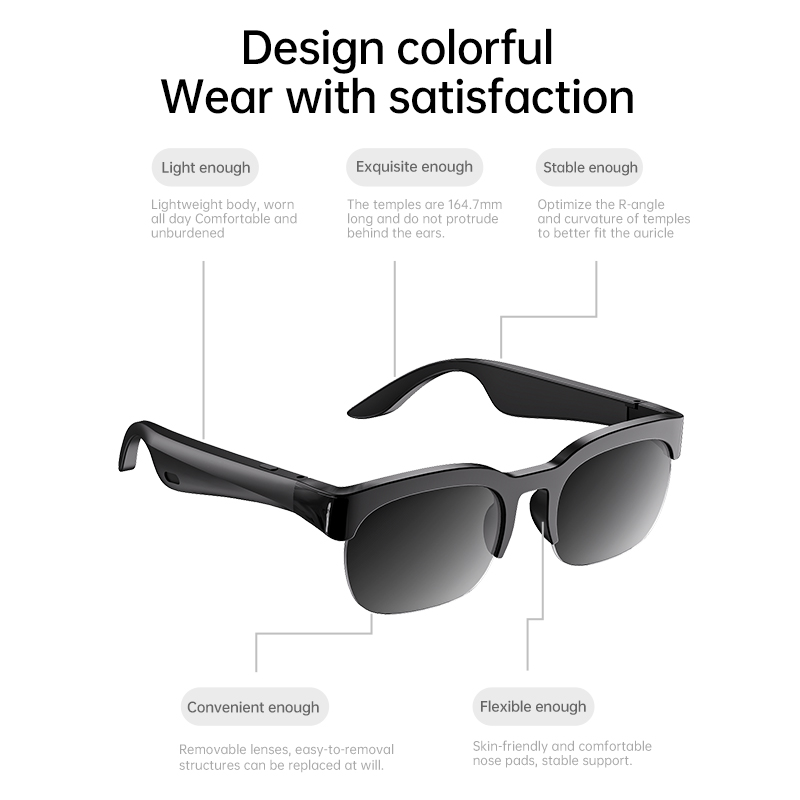 블루투스 오픈형 스마트 안경 편광 UV 차단 실시간 번 - Smart Glasses Lens 리뷰 및 가격
